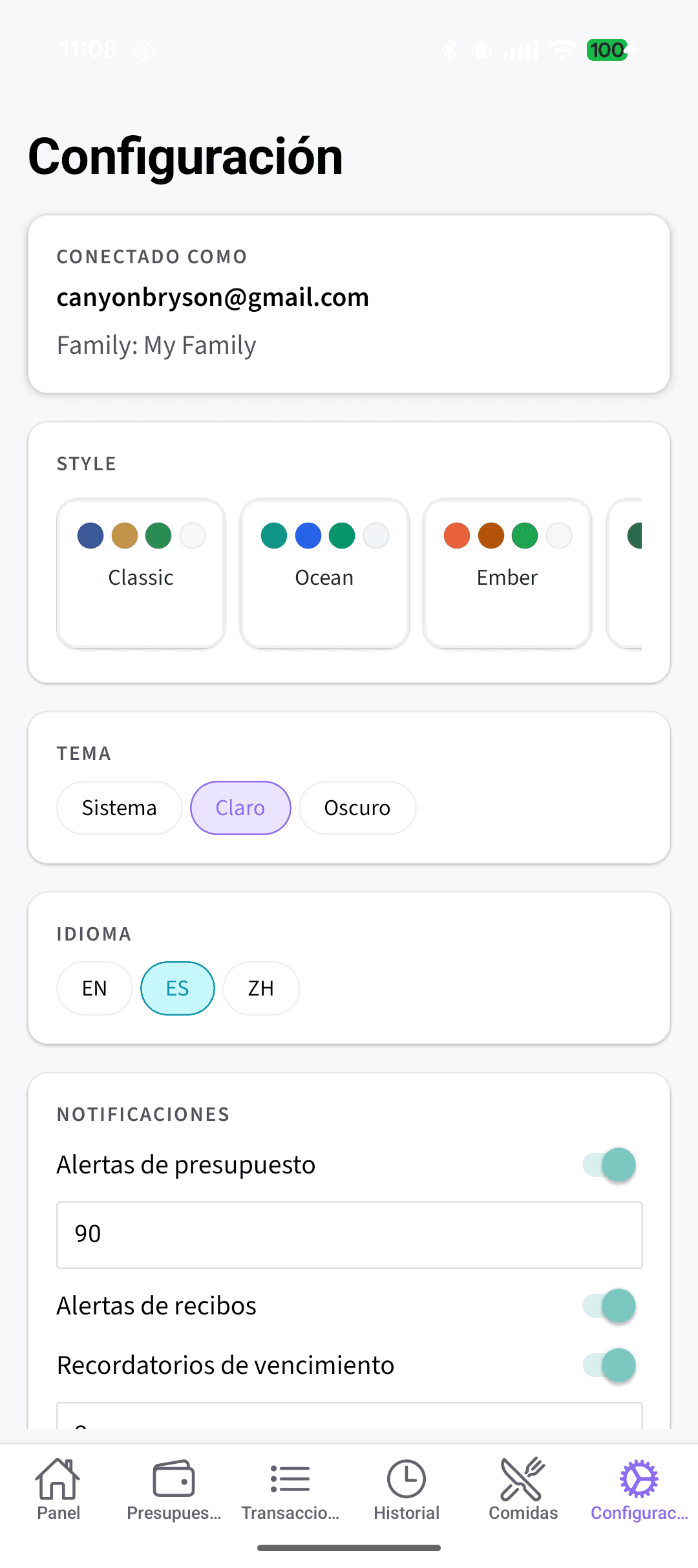 Receipt capture and review